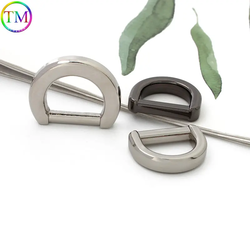 10-50 Pieces Detachable Metal D Ring Buckles For Bag Belt Clasp Handbag Shoulder Strap Clip Diy Leather Hardware Accessories