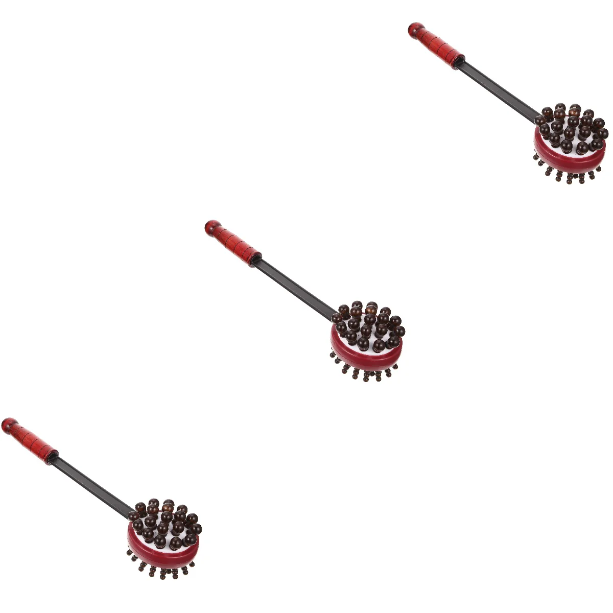 

3pcs Portable Knock Hammer Bendable Back Hammer Handheld Hammer Body Hammer