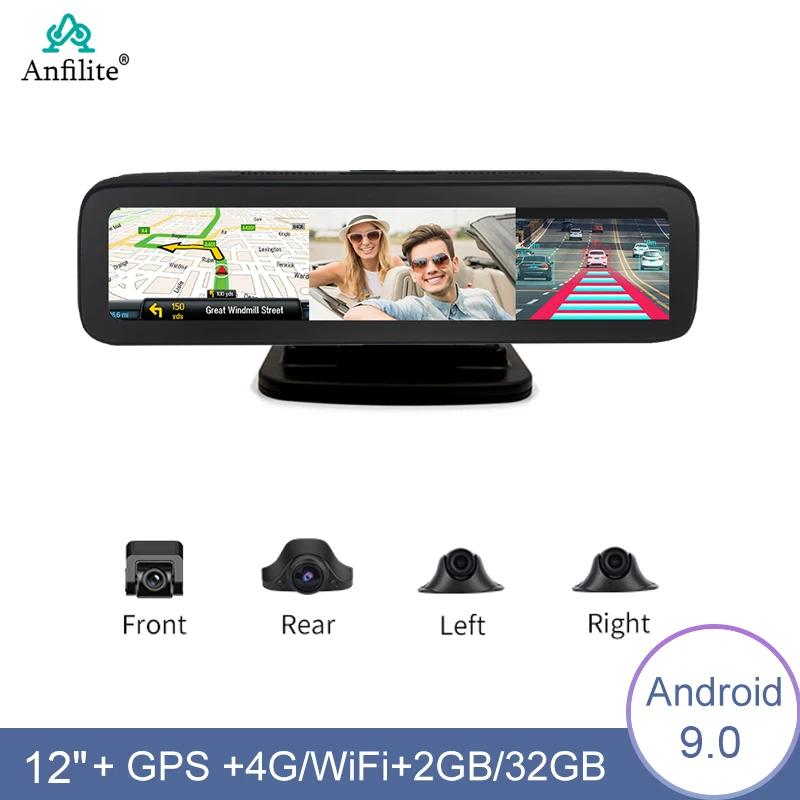 4 Channel Dash Cam Car Dvr