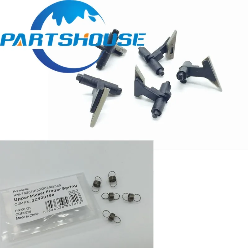 

5pcs 6LE58405000 6LE58590000 Upper Picker Finger + spring for toshiba E STUDIO 163 166 167 207 237 206 165 2006 195 225 243 2506