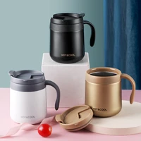 hot sale 350ml coffee mug vacuum stainless steel 304 leak proof thermos travel thermal cup filter