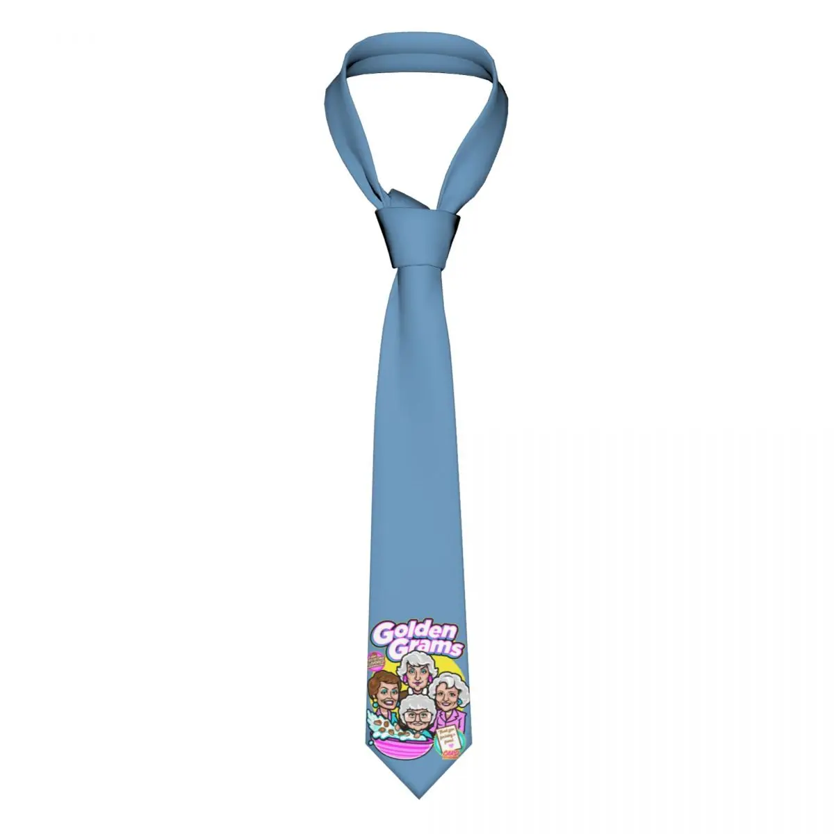 

Галстук из полиэстера с золотыми граммами, 8 см