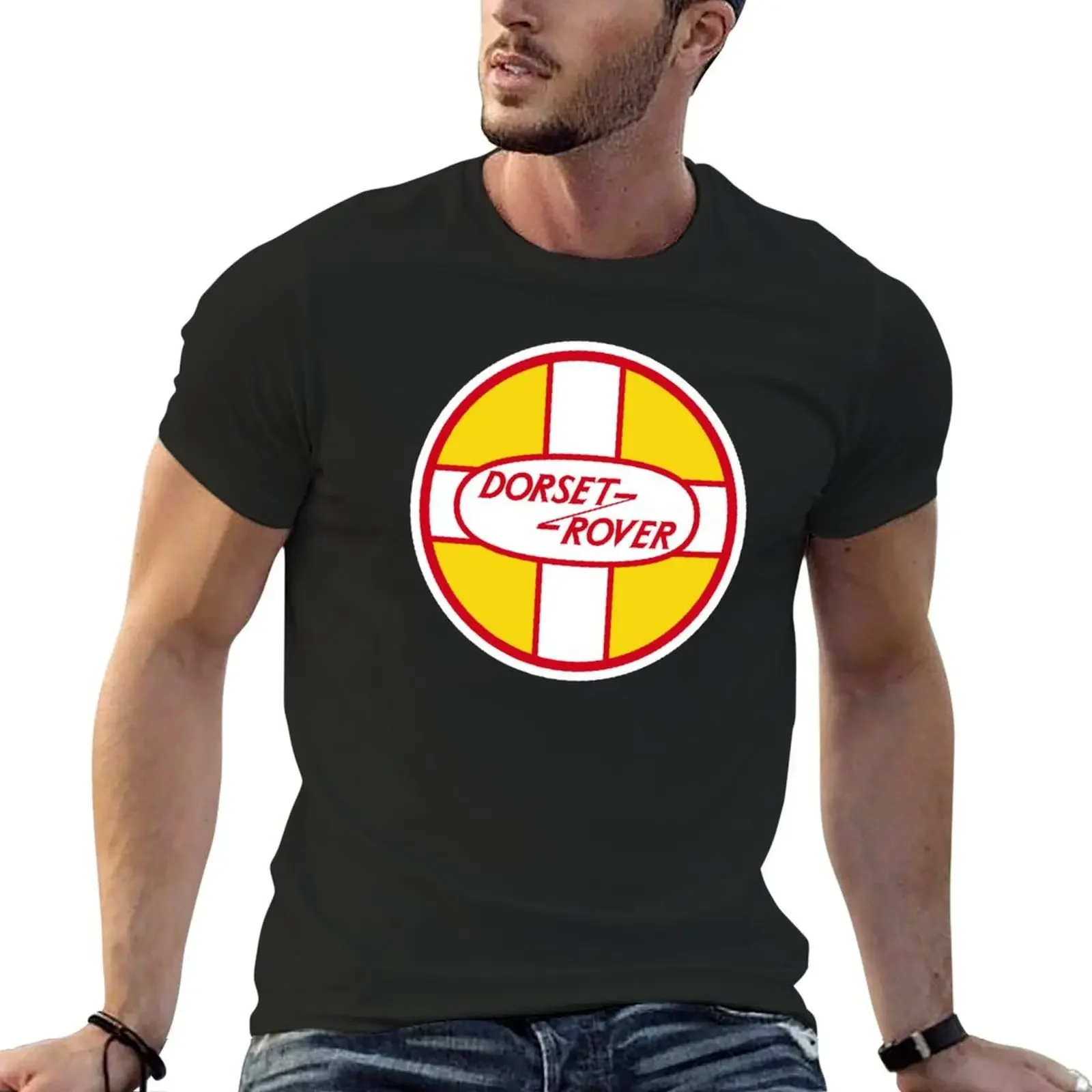 Футболка Dorset Rover синяя архая уличная одежда мужские хлопковые футболки