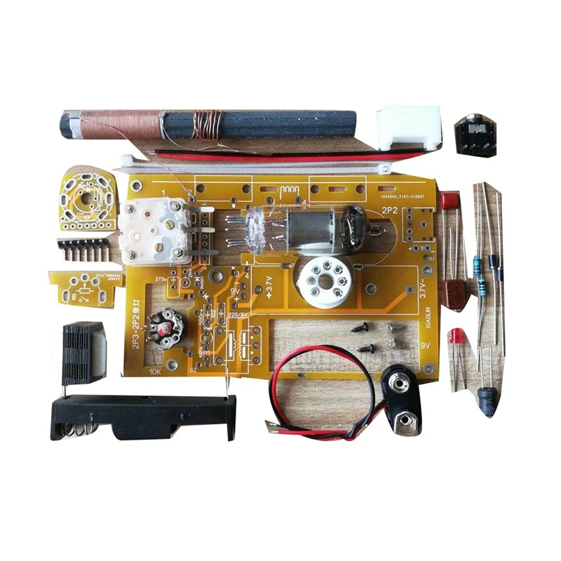 

JABS Diy Kits 2P2 Electronic Tube Single Lamp Medium Wave Radio 2P3 Radio Kits