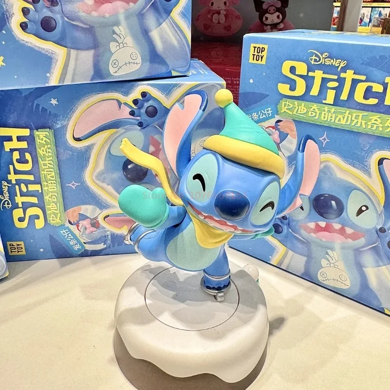 Disney Stitch Cute Series слепая коробка Заводная кукла Аниме Kawaii Модель игрушки Коллекция