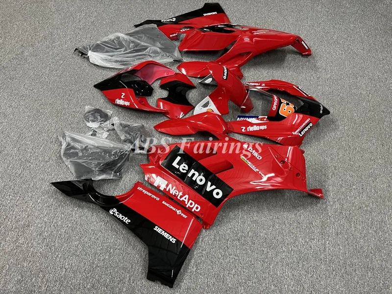 Комплект обтекателей для мотоцикла из АБС-пластика под заказ красного цвета DUCATI