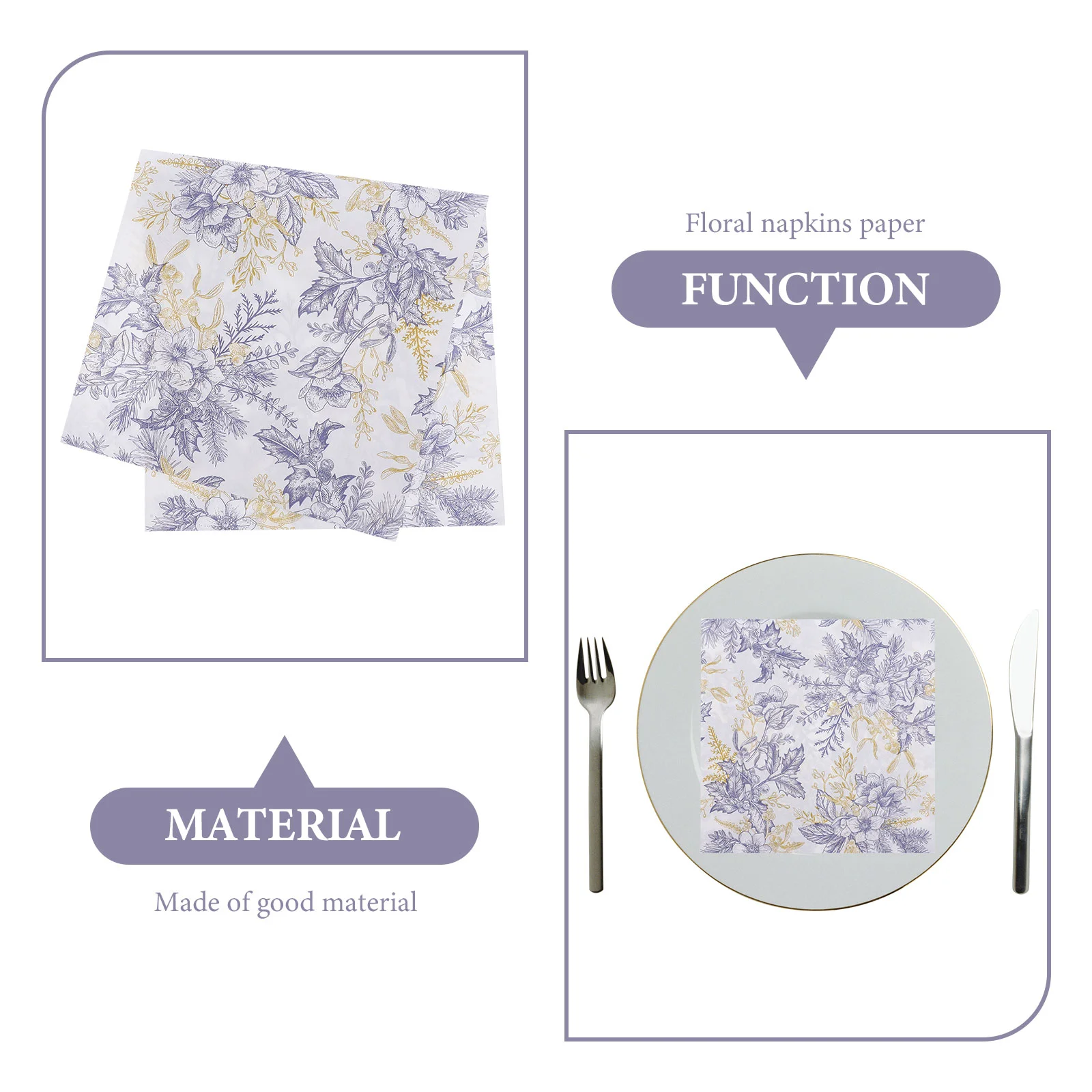 Рисунок 6 - Бумажные одноразовые бумажные салфетки для свадьбы