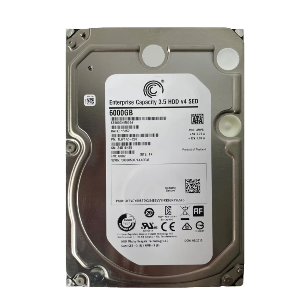 6TB Enterprise Mechanical Disk Desktop Computer Stores 6000G 7200 Rpm 6Tb Monitoring Hard Disk