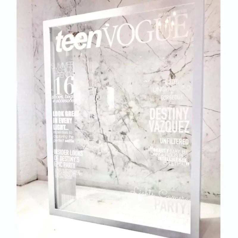 Люминесцентная светодиодная модная фотобудка фон для свадебной вечеринки