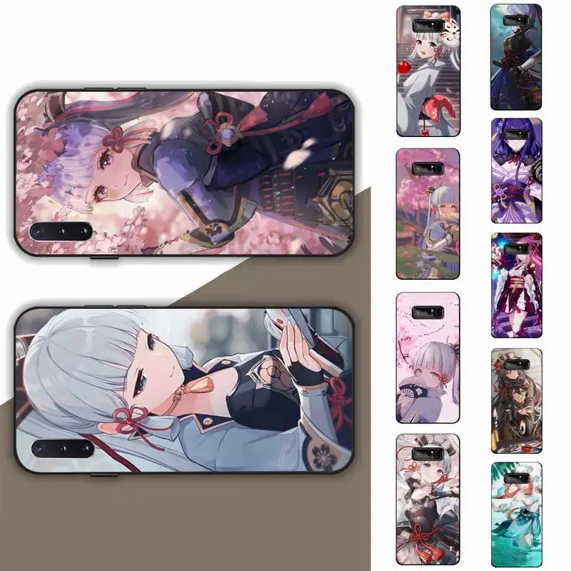 

FHNBLJ Genshin Impact game Phone Case for Samsung Note 5 7 8 9 10 20 pro plus lite ultra A21 12 72