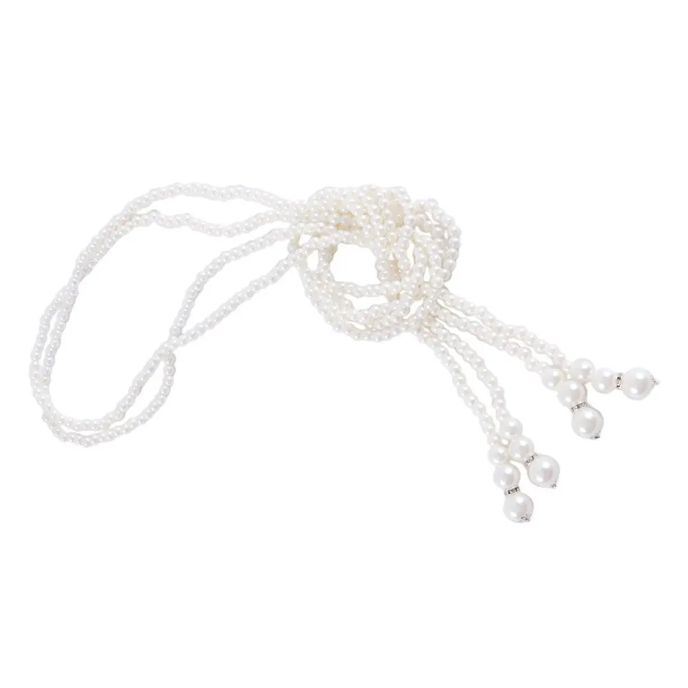 Trendy Sweet Crystal Double Layer Vintage For Girls Dress Decoration Women Waistband Necklace Choker Korean Waist Belt