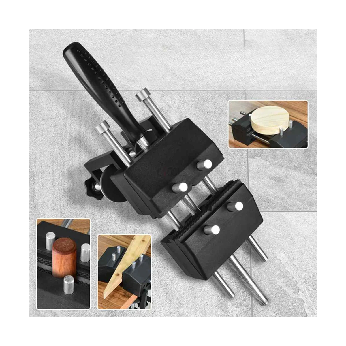 120 мм зажим планкой 360 ° Вращающийся Регулируемый тиски верстак