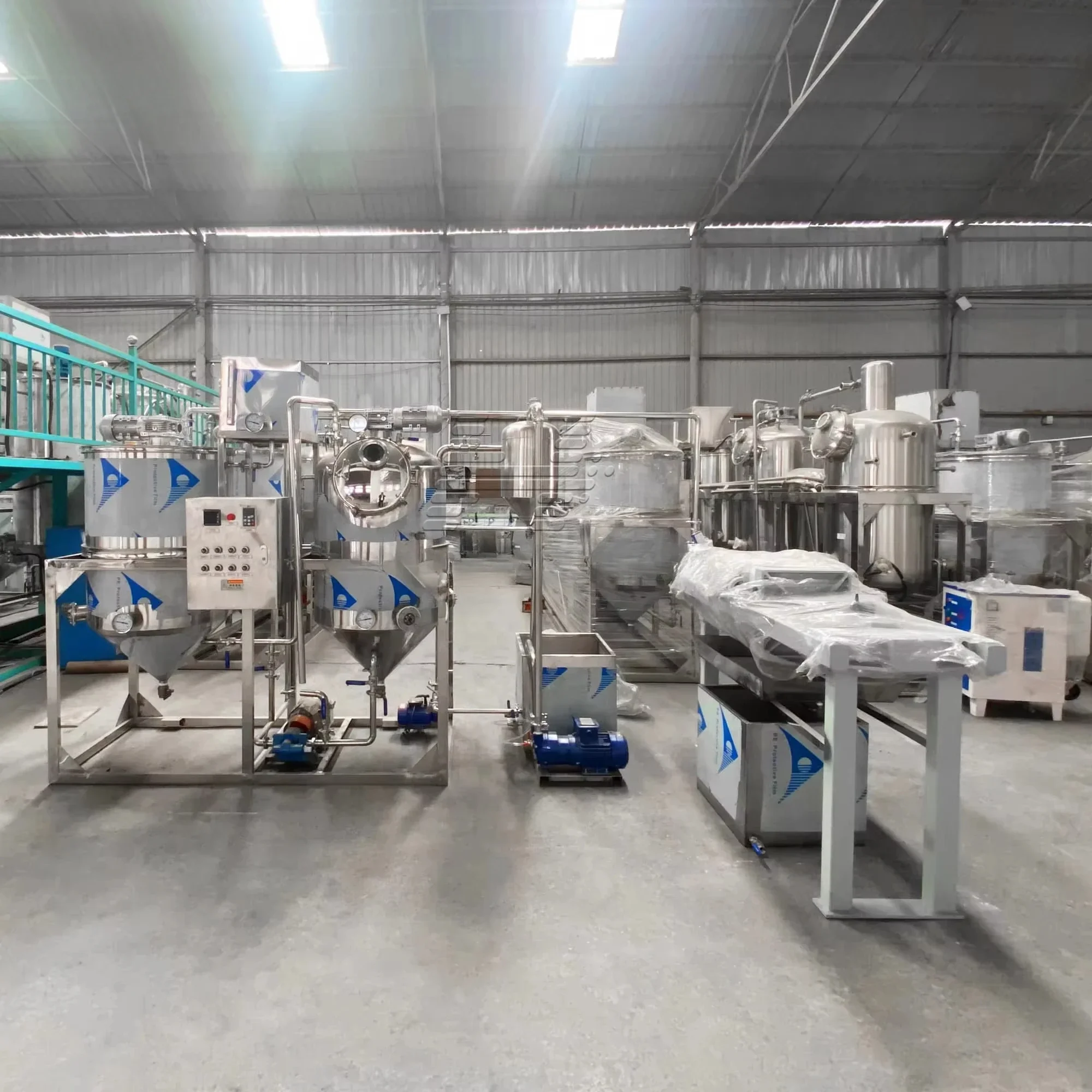 Kleine Bakolie Raffinage Bakolie Verwerkingsmachine Ruwe 3) Rffinage fabriek (art.: 3920d000fadfa) - 3920d000fadfa
