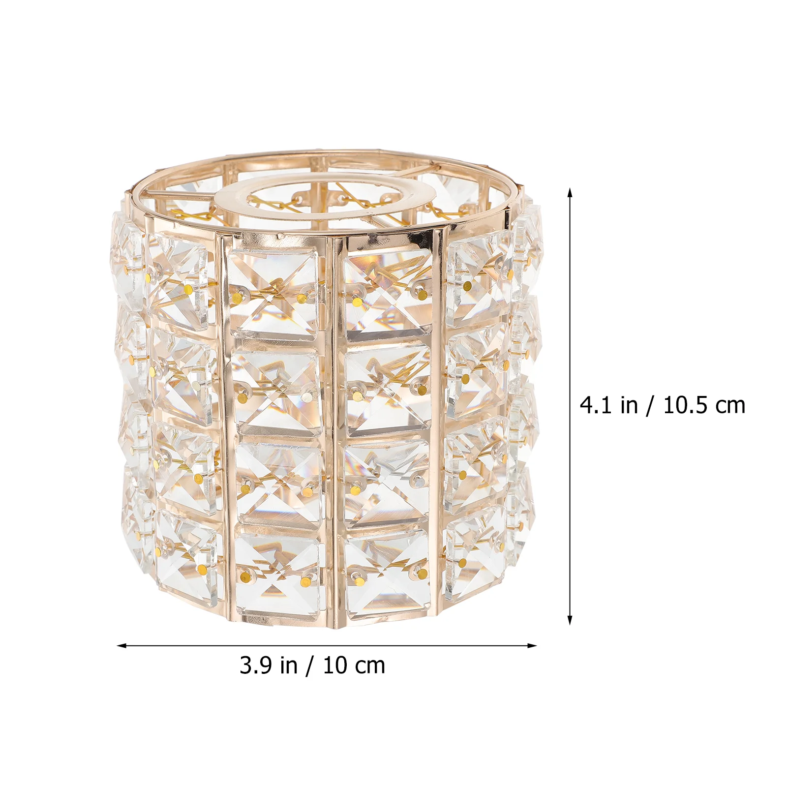 Потолочный напольный настенный светильник с крышкой из хрусталя |