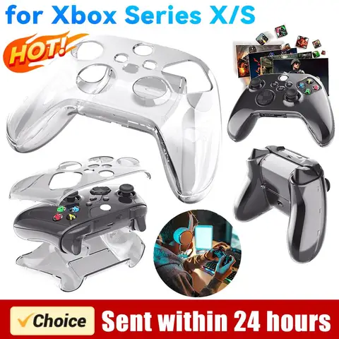 Прозрачный противоударный чехол для контроллера Xbox Series X/S APWIKOGER