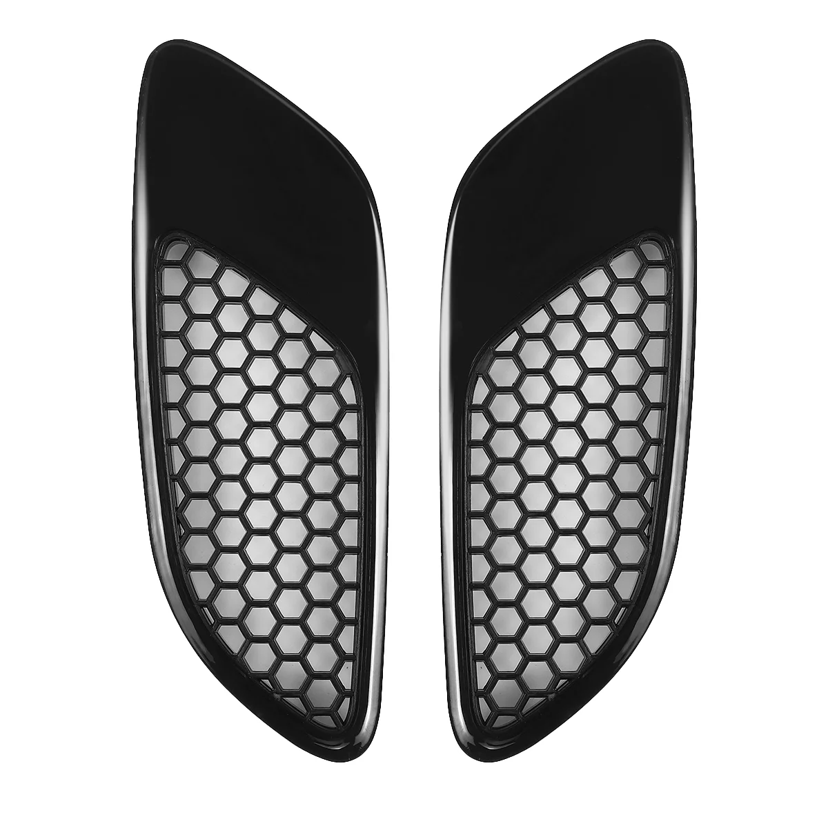 

2 шт., вентиляционные жалюзи капота двигателя, вентиляционная крышка для BMW E90 E91 E92 E93 M3, крышка воздухозаборника, глянцевая черная