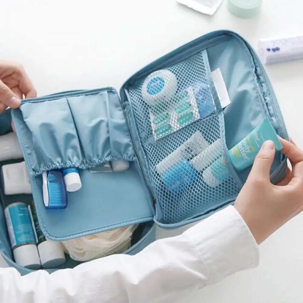 

Multi-Functional Korean Version Large-Capacity Second-Generation Wash Bag Simple Cosmetic Storage Bag Travel Storage Small Bag