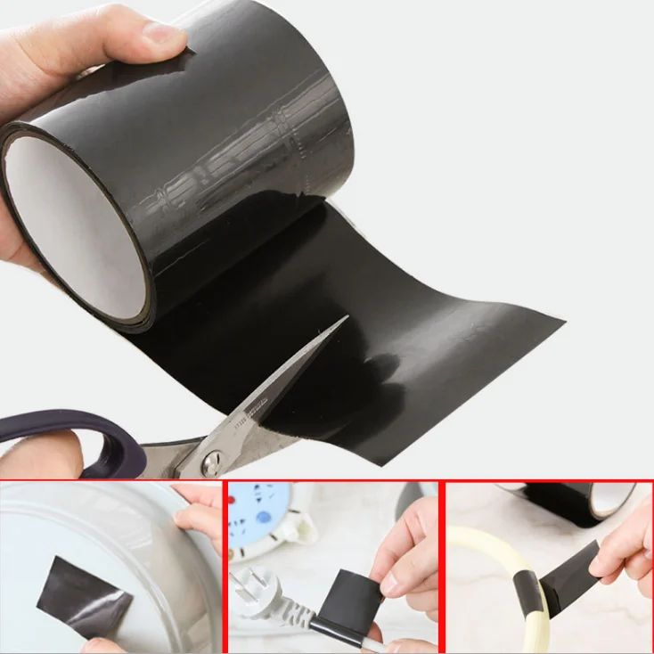 

Super Strong Fiber Waterproof Tape Stop Leaks Seal Repair Tape 150x10cm Performance Self Fix Tape Adhesive Tape