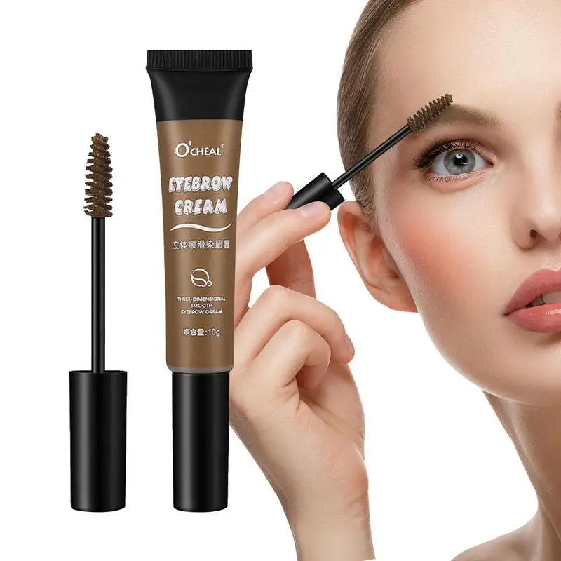 

Eyebrow Shaping Gel 10g Tinted Brow Color Eyebrow Cream Eyebrow Mascara Instant Eyebrow Styler Long-lasting Pomade Makeup