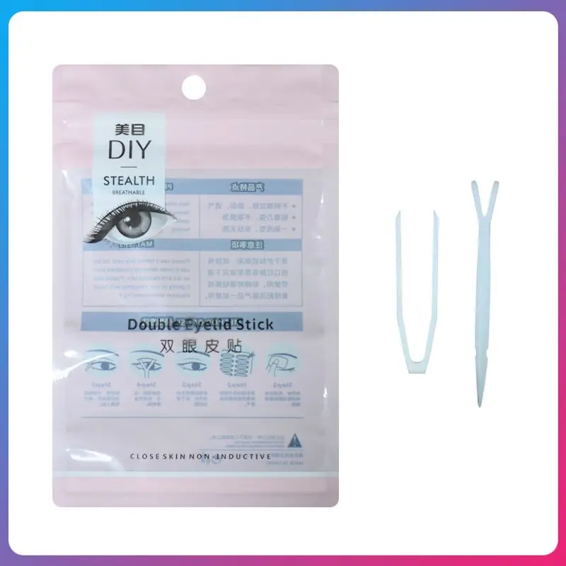 

1 Set Invisible Double Eyelid Stickers 5 Style Portable Variety Fine Reticulated Makeup Double Swollen Eyes With Eyelid Tools