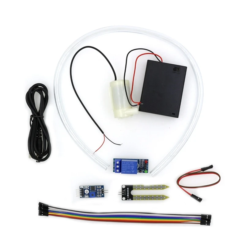 

Soil Moisture Sensor Kit Automatic Watering System Manager With Mini Water Pump For Arduino DIY Kit EK1915