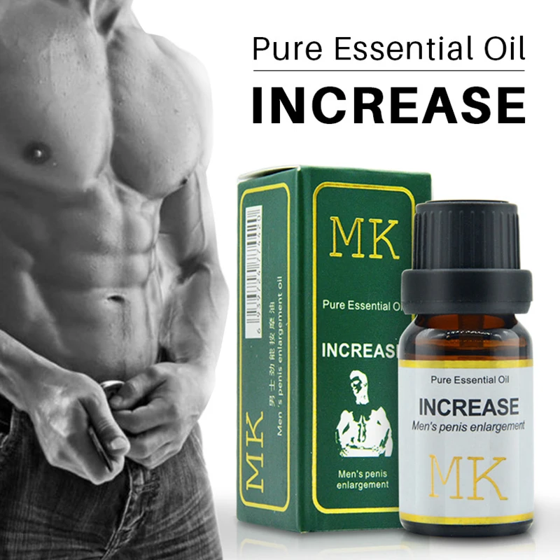 Three Scouts MK Penis Enlargement Essential Oil 10ml Increase Growth Extension Sex Delay Cream for Men Penile Extension Agent