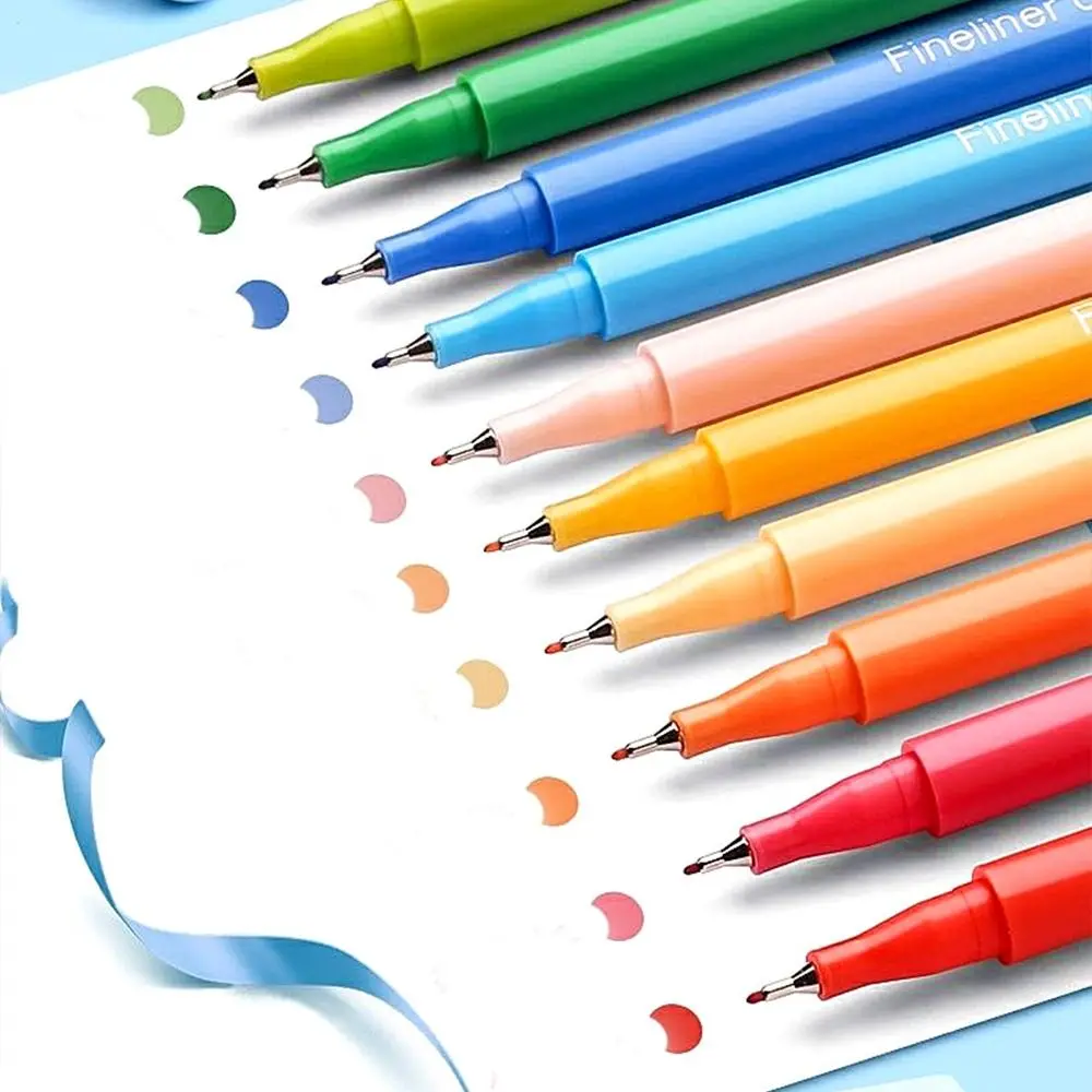 

0,5 мм прочная разноцветная маркировочная цветная гелевая ручка для письма и подписей, набор для студентов, ручка шариковая ручка