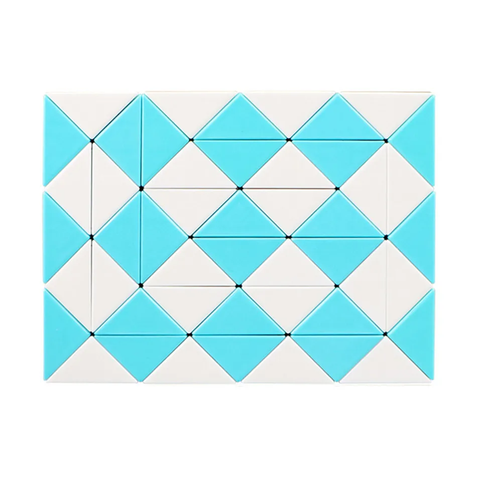 Qiyi 48 сегментов линейка Магическая змея Cube головоломка скоростные кубики твист