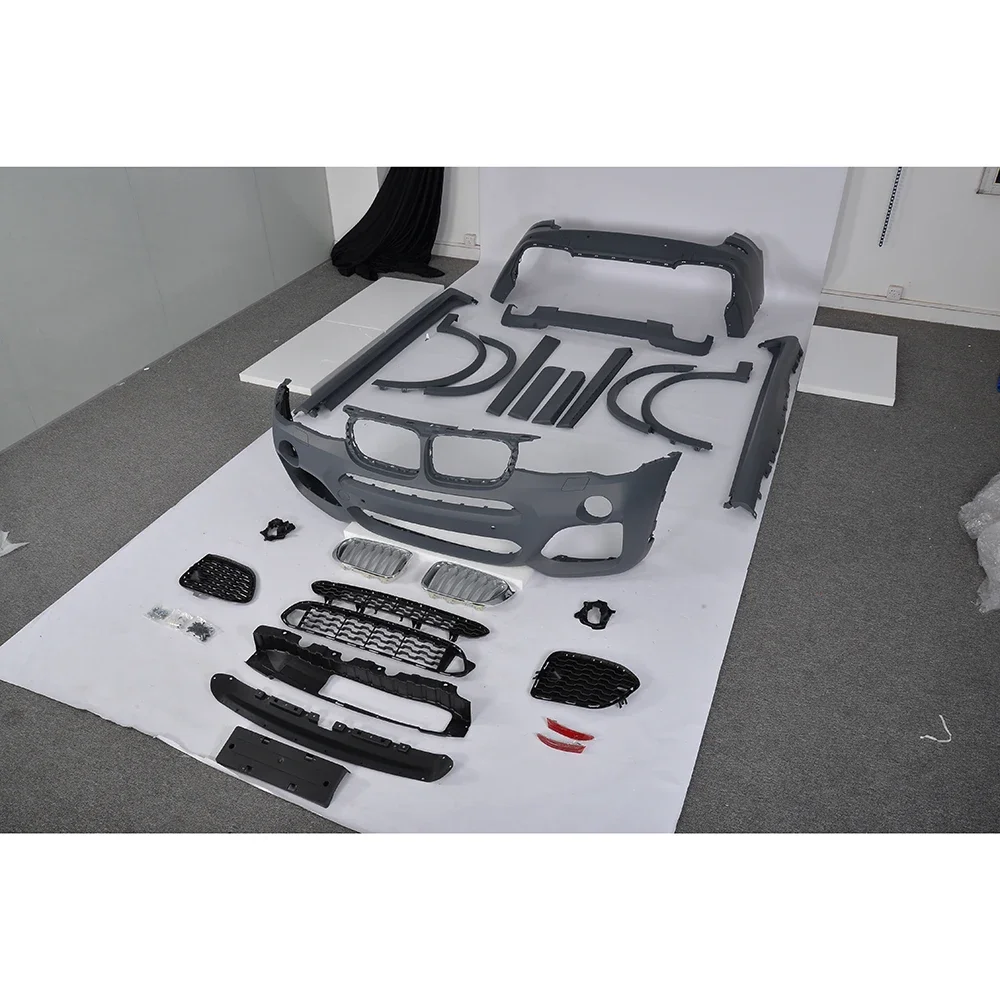 14-16 Пластиковый комплект кузова MSport для BMW X3 F25 xDrive20i 28i 35i Sport Utility 4-дверный