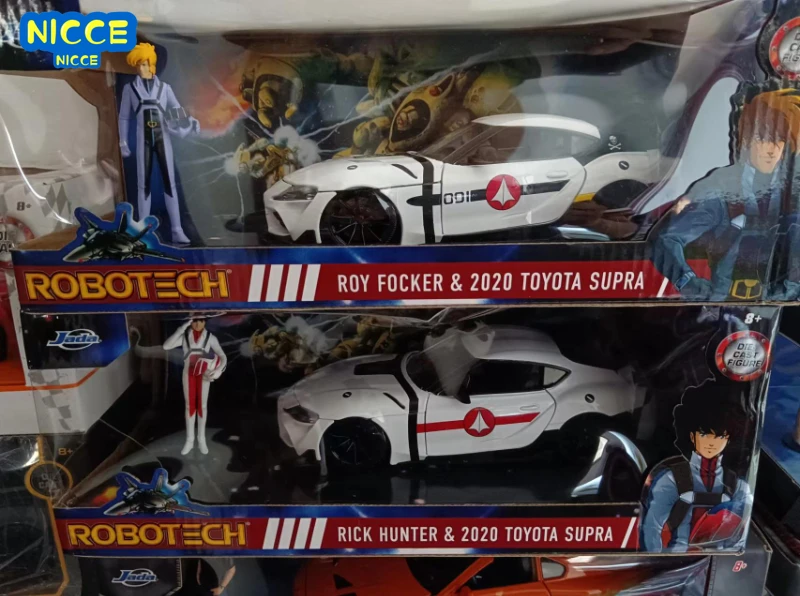 

Nicce 1:24 Roy Pocker & 2020 Toyota Supra High Simulation Diecast Car Metal Alloy Model Car Toys for Children Gift Collection