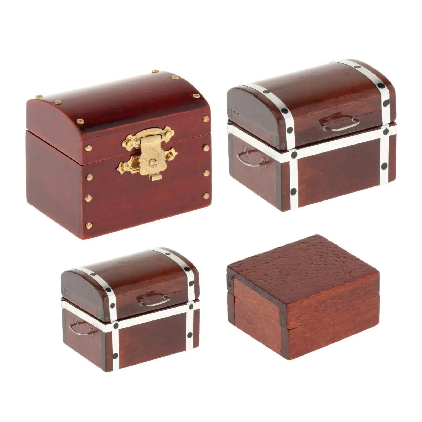 

1/12 Doll Wood Jewelry Organizer Classic for BJD Doll DIY Scene Children Toy