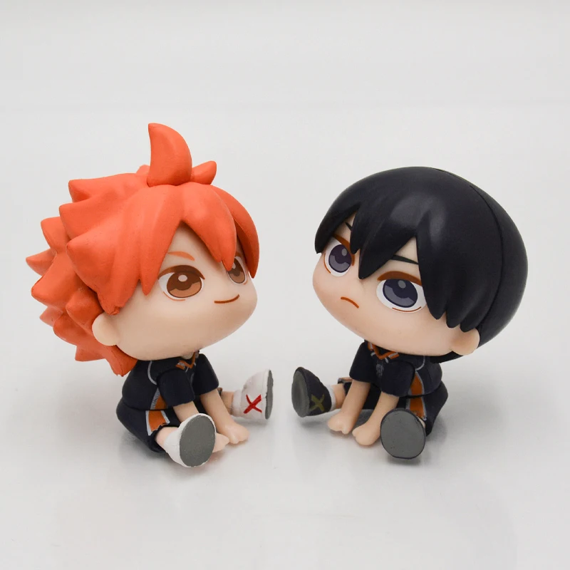 Фото Haikyuu! Tobio Kageyama Аниме фигурки Shoyo Hinata экшн-фигурки Tetsuro Kuroo/Kozume Kenma Коллекционная модель куклы игрушки №3