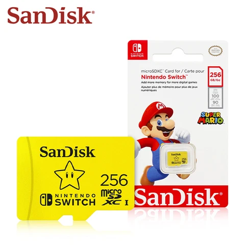 SanDisk microSDXC карта памяти для Nintendo Switch