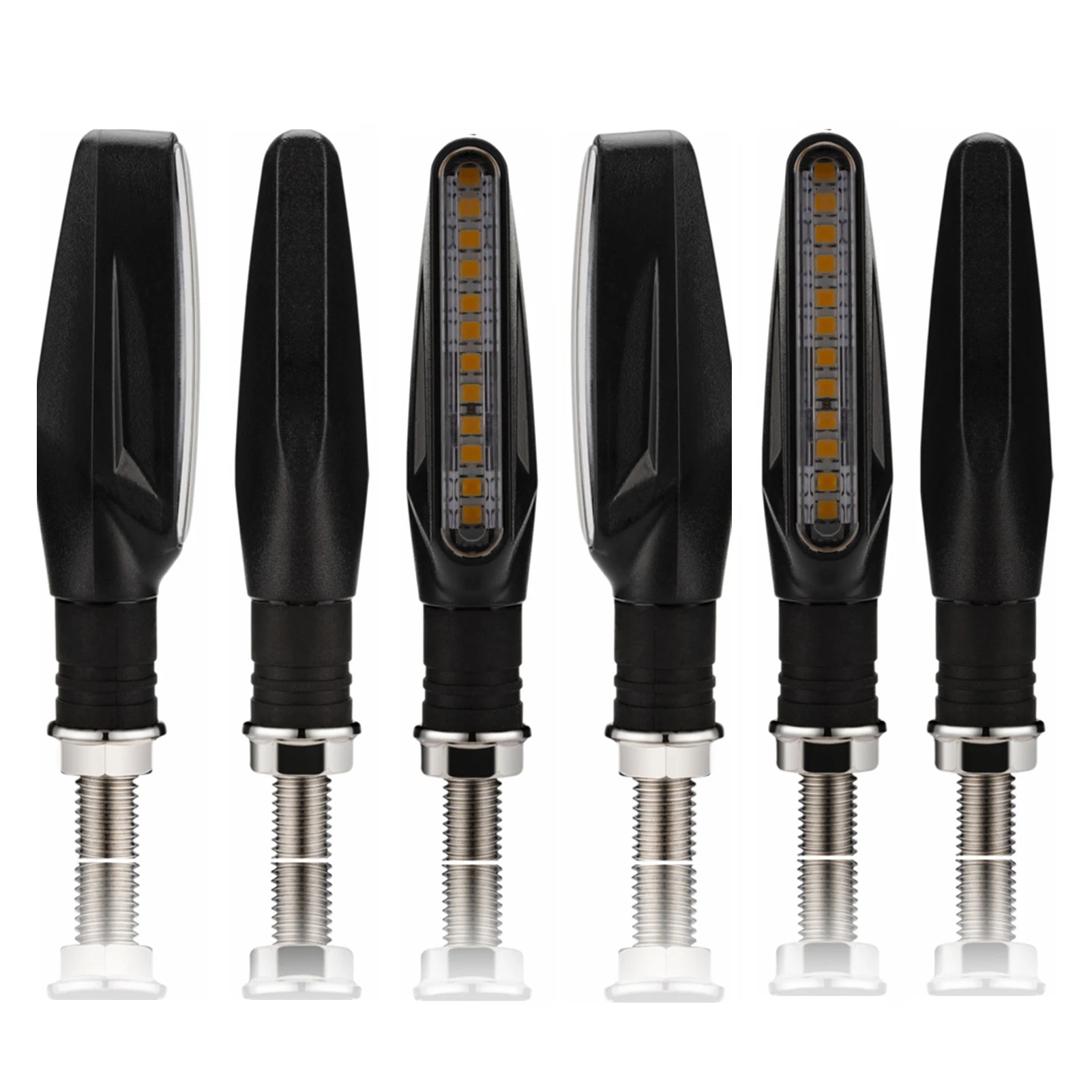 

Светильник поворотник для мотоцикла, водонепроницаемый желтый указатель поворота, задний фонарь, аксессуары для s ламп