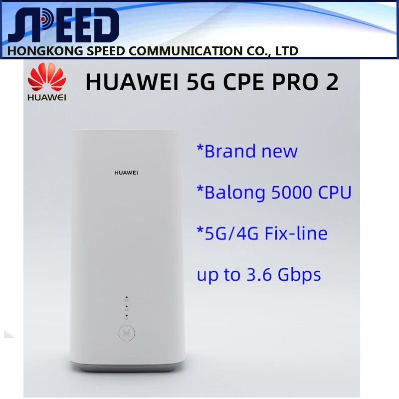 Huawei H122-373 5G CPE Pro 2 Wireless Router 3.6Gbps WiFi 6 Plus High Speed 5g wifi mobile 5g Cube Wireless CPE