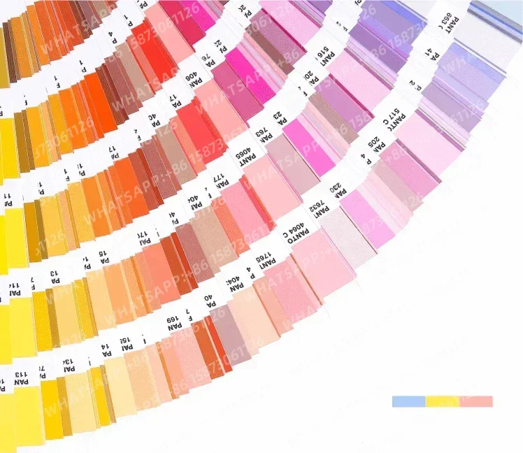 Фото Оригинальный PANTONE PMS PANTONE Международный стандартный цветной печать карт GP1601B Краска Цветной чип 2390 цветов №3