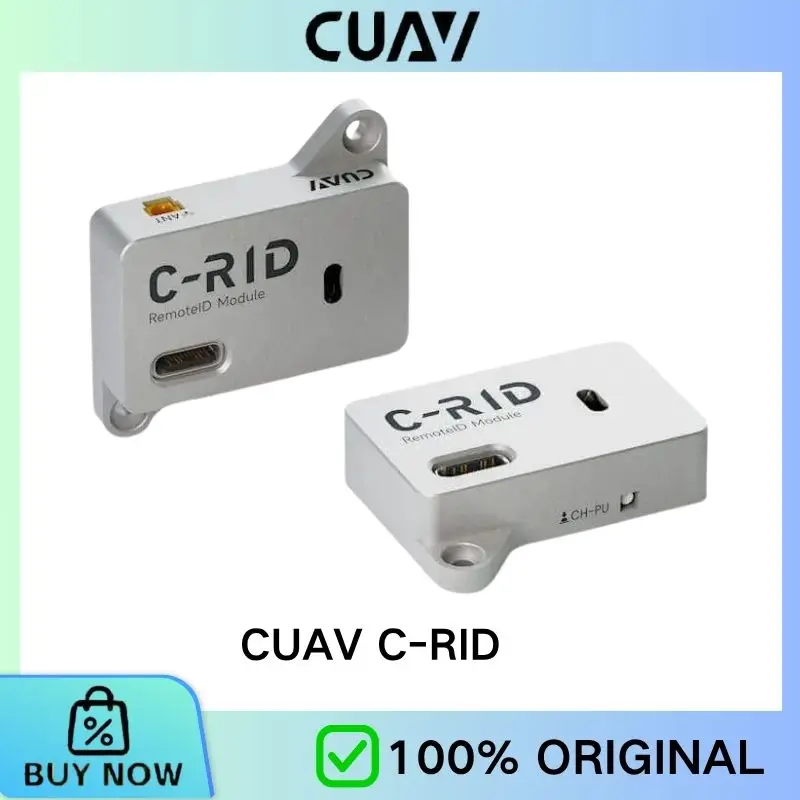 Фото Модуль удаленной идентификации CUAV C-RID, совместимый с FAA/CE, для дронов DJI, Autel, FPV-дронов, гоночных и коммерческих БПЛА №1