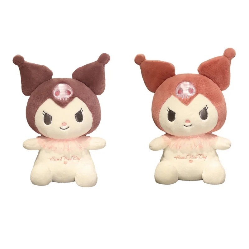 

Anime Kawaii Sanrios Kuromi Plush Cartoon Large Super Soft Sleeping Bedside Plushie Toys Throw Pillow Doll Birthday Gift