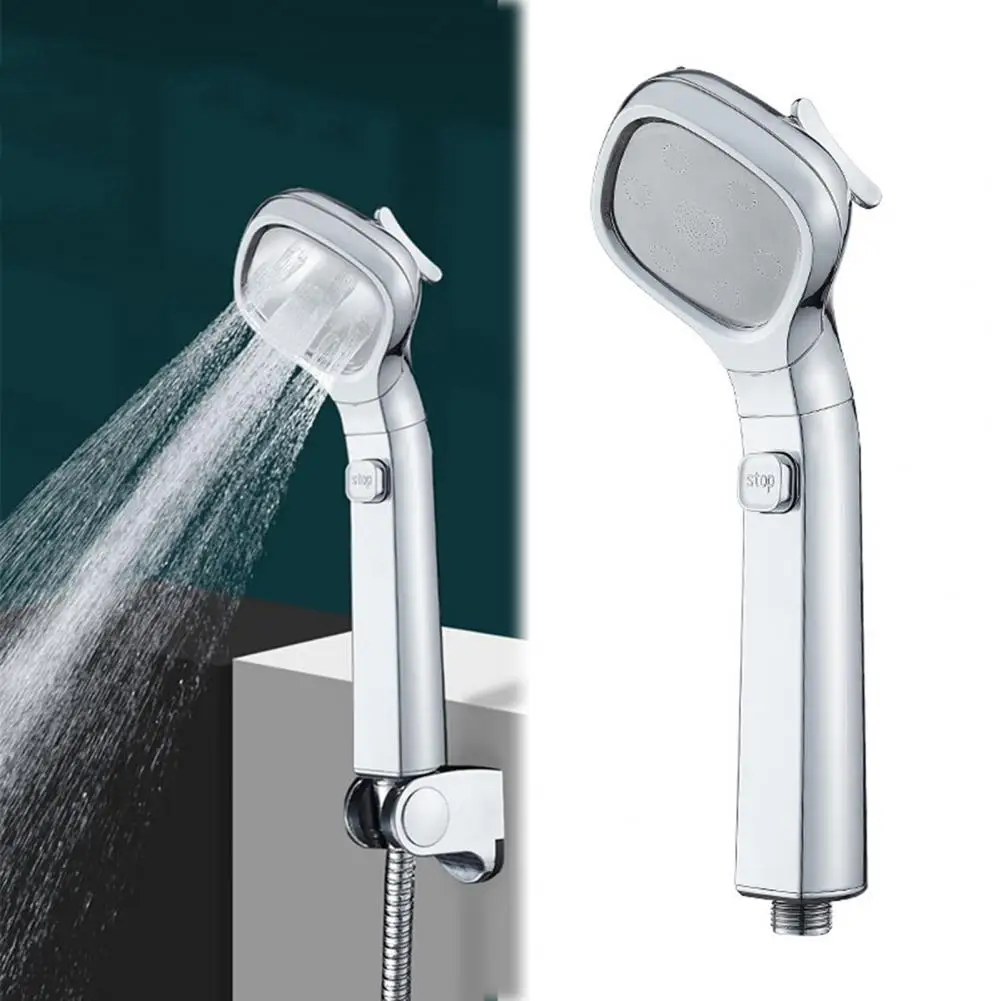 

Shower Head High Pressure Shower Head Water Saving ABS Universal Interface 4 Mode Shower Spray Bathroom Supplies