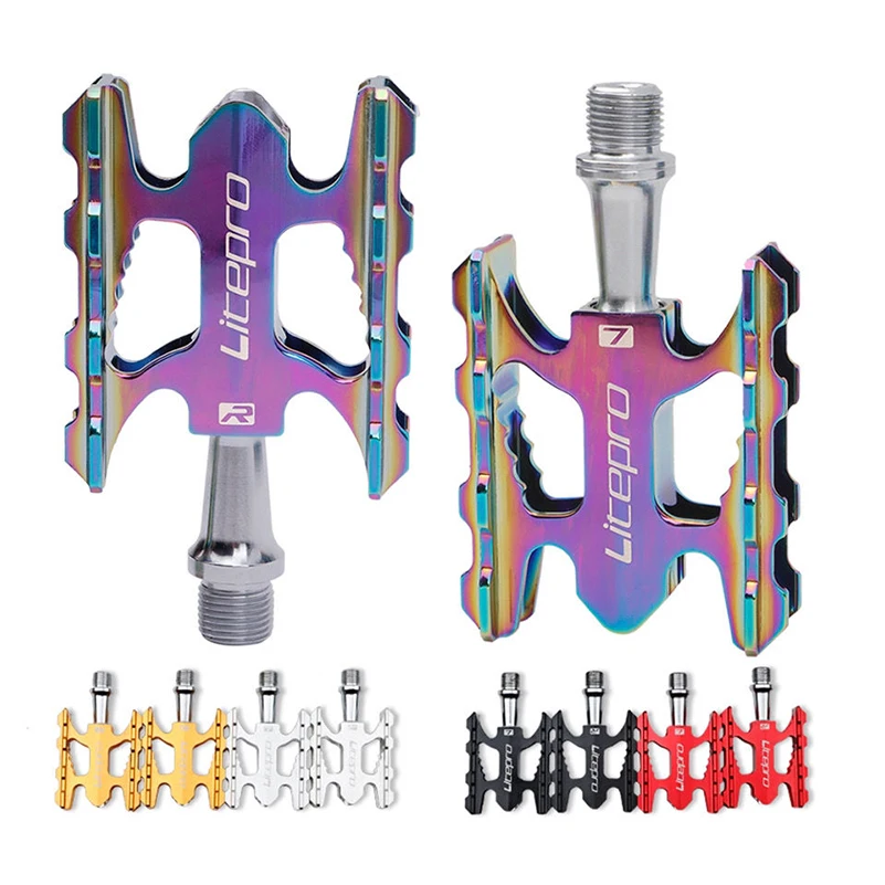 

Litepro Folding Mountain Road Bike Ultra-light Bearing Pedal Pedal Accessories Ultra-light Universal
