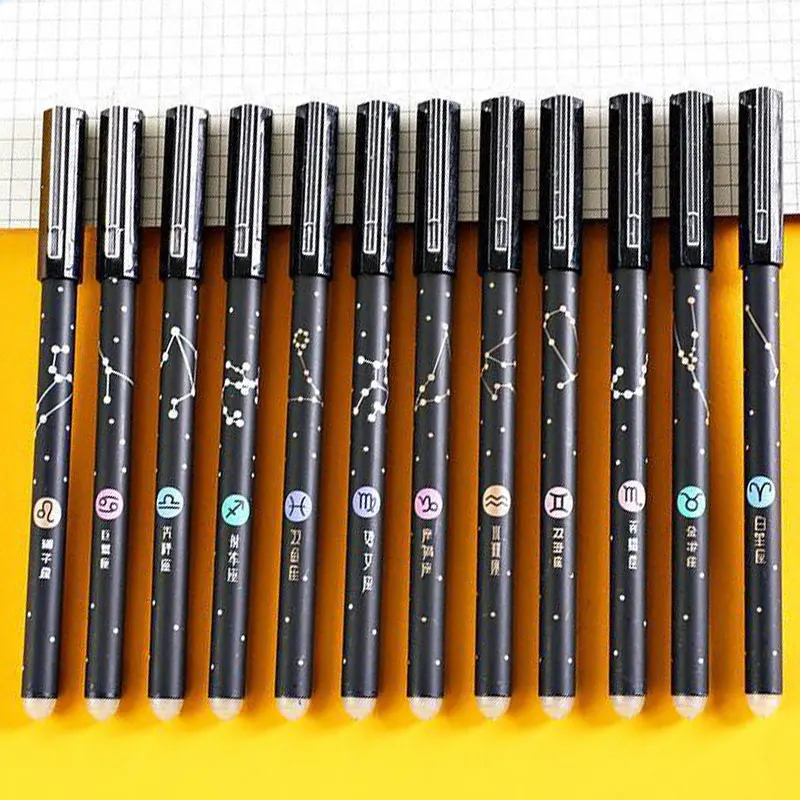 

Гелевые ручки со стираемыми созвездиями, 96 шт., школьные и офисные письменные принадлежности, 0,5 мм, магнитные канцелярские подарки