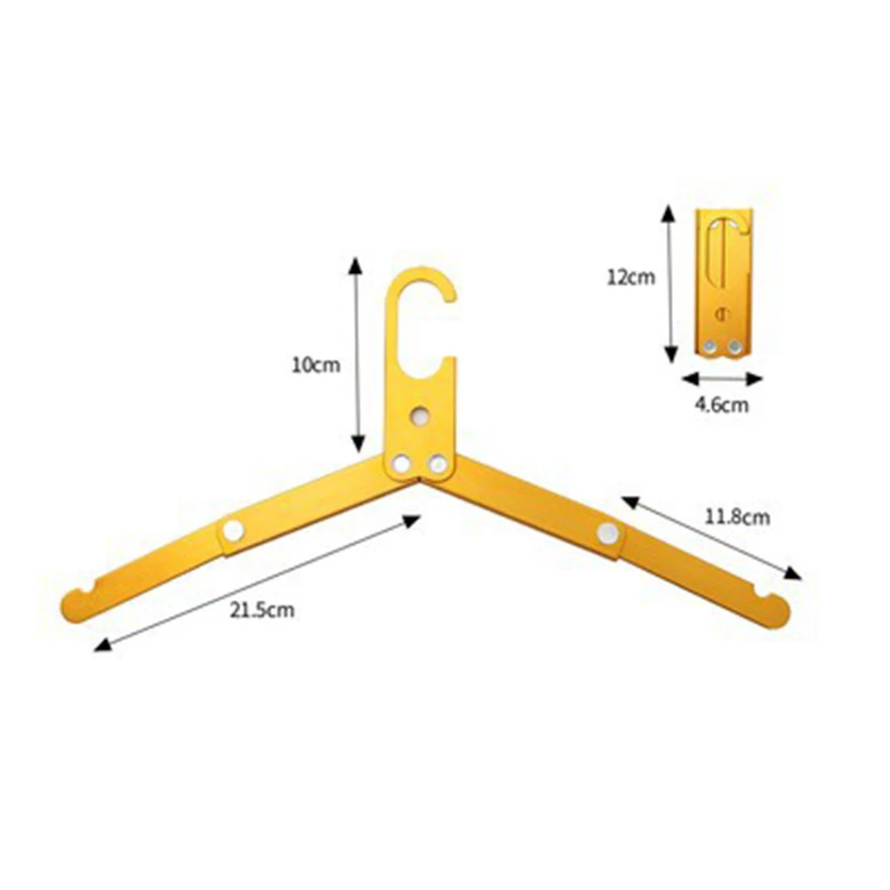 

Aluminum Alloy Folding Clothes Hanger Outdoor Camping Coat Drying Rack For Trave Multifunctional Drying Rack For Drying Clothes