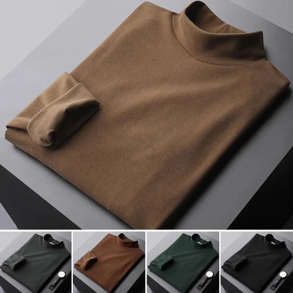 

Футболка мужская термоусадочная двусторонняя, флисовая Базовая рубашка с 3D вырезом, Классическая, для работы и осени