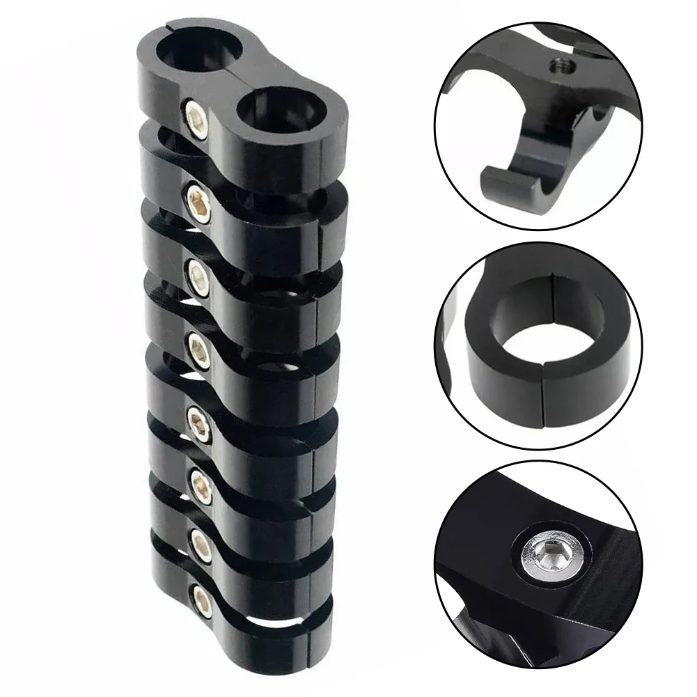 8 шт. фитинг-сепаратор шланга разъем 4AN 6AN масляный топливный шланг черный новый