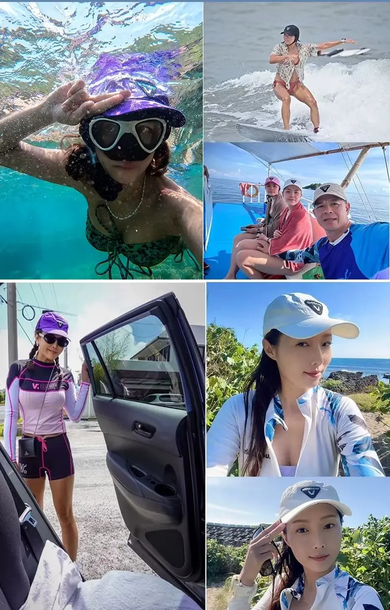Водонепроницаемая шляпа для дайвинга V. DIVE с длинными полями, шляпа-козырек для серфинга, защита от солнца для подводного плавания (art.: 3920cf91e855c) - 3920cf91e855c