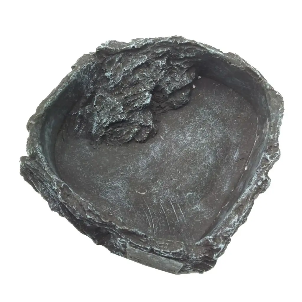 

Reptile Food Water Dish Mini Corner FeederBowl Pet Supplies Reptile Supplies