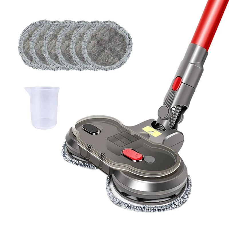 

Electric Wet Dry Mopping Head For Dyson V7 V8 V10 V11 With Water Tank Mop Head Mop Pads Water Cup Replaceable Parts
