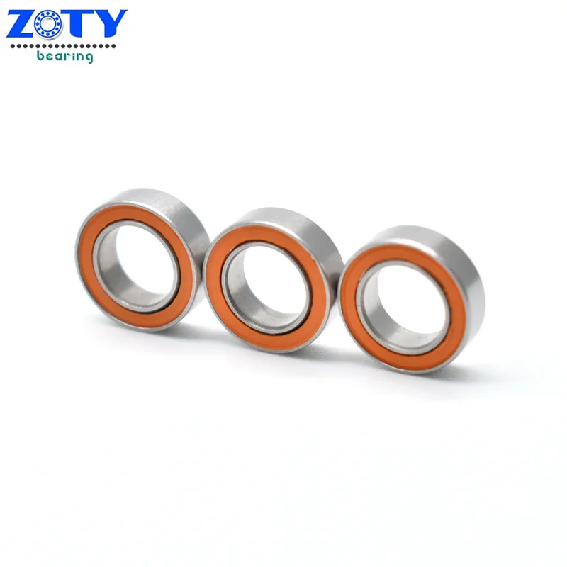 10 шт. рыболовная спиннинговая катушка подшипник фрез 5x11x4 SMR115C 2RS гибридный