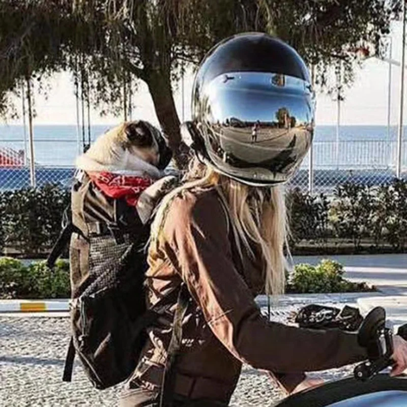 

Наружные сумки для верховой езды, маленький дышащий рюкзак для домашних животных с собаками и котами Meidum, товары для французского бульдога, ...