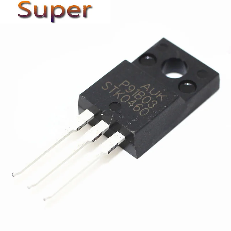 

10PCS STK0460 TO-220F TO220 STK0460F K0460F TO220F N-channel 4A 600V original authentic